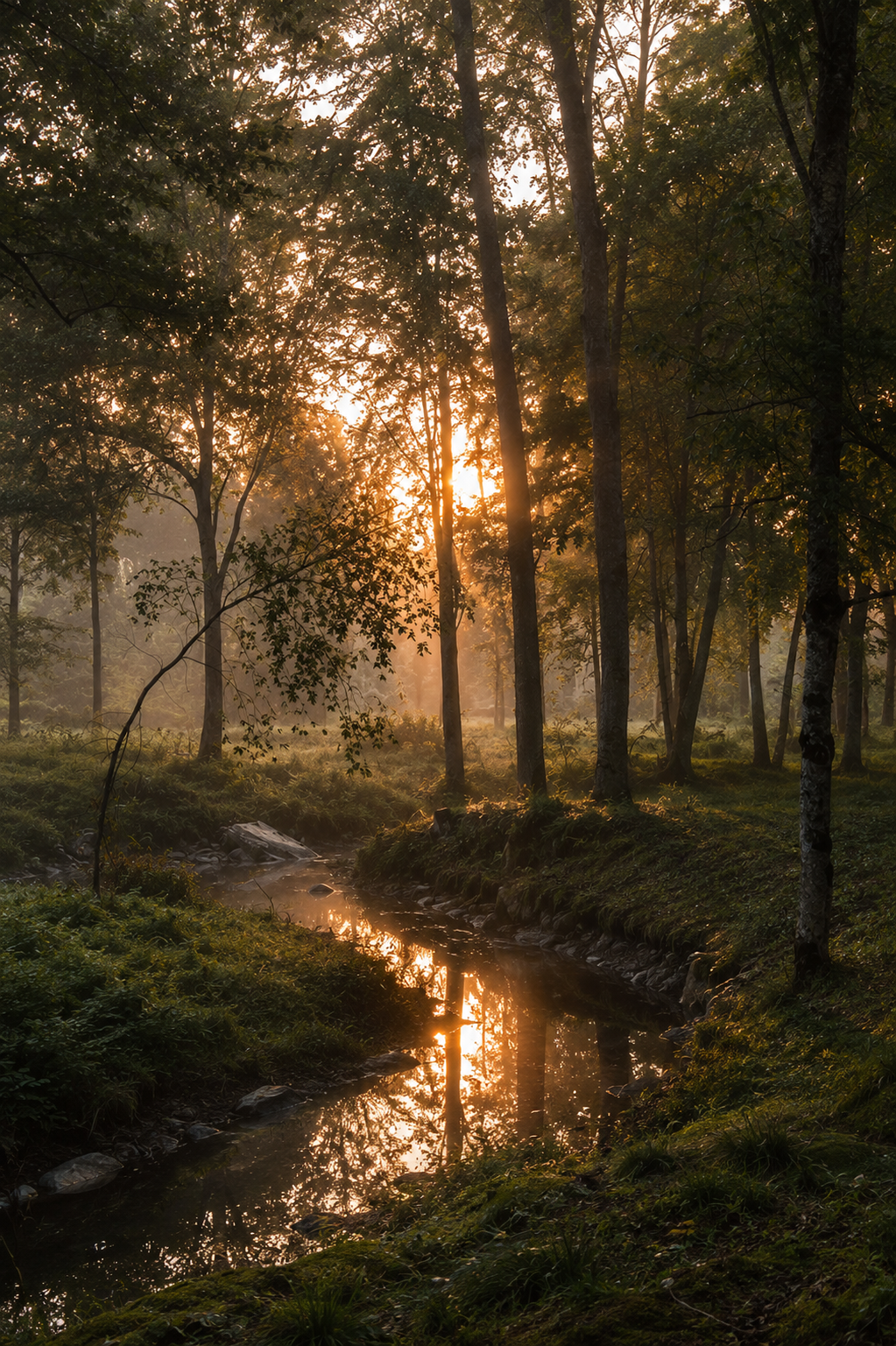 Landscape surrounding Virķēni Estate in northern Latvia.